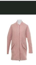 Zgan roze dik gevoerde wollen mantel H&M maat 38 M, Maat 38/40 (M), H&M, Ophalen of Verzenden, Roze