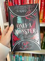 Only a Monster (Owlcrate speciale editie gesigneerd), Verzenden, Zo goed als nieuw