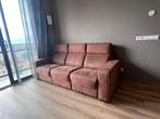 Bankstel 3-zits met automatische relaxfunctie (bruin), Huis en Inrichting, Banken | Bankstellen, Ophalen, 100 tot 125 cm, Zo goed als nieuw