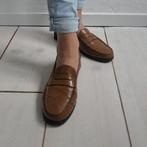 Tod's loafers. Maat 12, Karamel/lakleer., Bruin, Nijmegen, Instappers, Verhip-vintage.nl