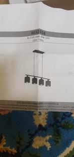 Moderne Keukenlamp met 4 Spots, Nieuw, Ophalen of Verzenden, Glas, Modern