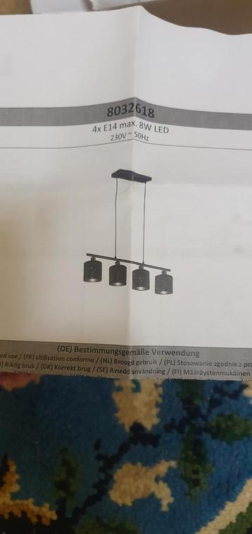 Moderne Keukenlamp met 4 Spots beschikbaar voor biedingen