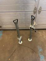 Set van 2 aanhanger steunpoten, Ophalen, Gebruikt