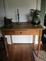 Antiek grenen tafeltje, Ophalen