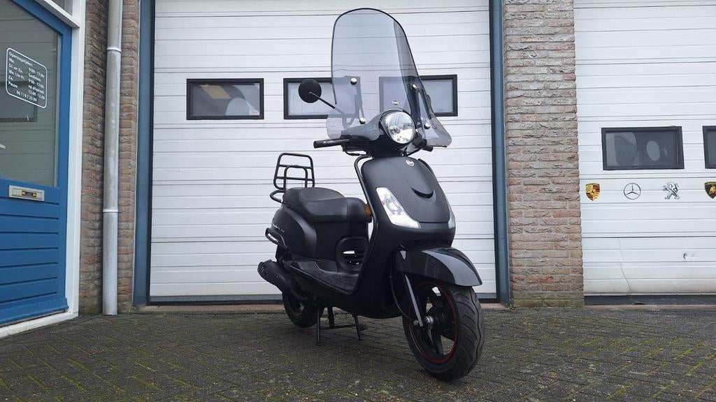 Nette Sym Fiddle 2 / bromscooter / weinig km / 1ste eigenaar, ., Maximaal 45 km/u, Ophalen of Verzenden, Zo goed als nieuw