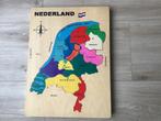 Puzzel van de provincies van Nederland, Antiek en Kunst, Antiek | Schoolplaten, Ophalen of Verzenden, Aardrijkskunde
