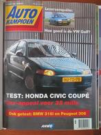 Autokampioen 6 1994 Honda Civic Coupé, BMW 316i N, Audi RS2, Boeken, Ophalen of Verzenden, Nieuw, Audi