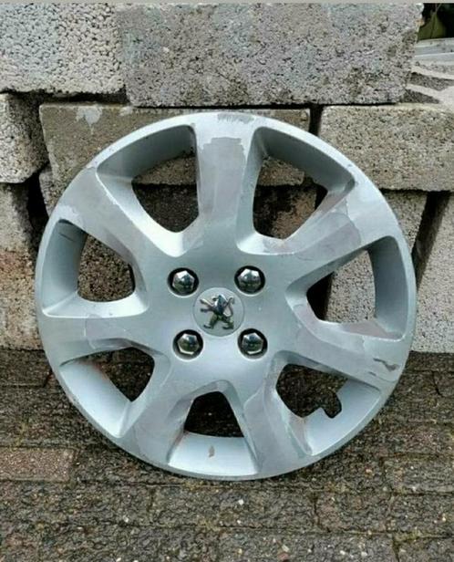 Wieldop Peugeot doorsnede 44 cm,merk,embleem,kunststof, Auto diversen, Wieldoppen, Gebruikt, Ophalen of Verzenden