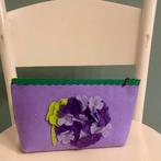 Vilten Lila Hortensia set, shopper en etui/make-up tasje, Sieraden, Tassen en Uiterlijk, Tassen | Reistassen en Weekendtassen