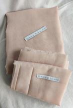 lap stof  Doorzichtige zalm/rose stof, Ophalen of Verzenden, Nieuw