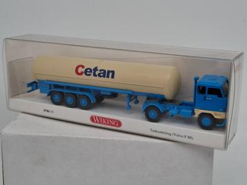 Volvo vrachtwagen tankoplegger Cetan Diesal - Wiking 1/87 beschikbaar voor biedingen