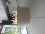 Fraaie lamp van Laura Ashley wit met pegels 40cm, Modern, Rond, Ophalen of Verzenden, Wit