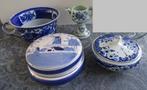 Delfts Blauw - schaaltje met deksel / kannetje / kom met oor, Ophalen of Verzenden