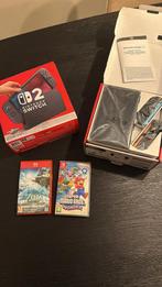 Nintendo switch 2, Spelcomputers en Games, Spelcomputers | Nintendo Switch, Ophalen, Met games, Met 2 controllers, Zo goed als nieuw
