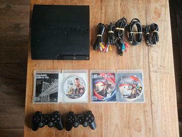 Sony PlayStation 3 Slim (CECH-2004B, 250 GB) compleet beschikbaar voor biedingen