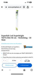 Superfish led sf retroled 90 cm, Ophalen, Gebruikt, Verlichting of Verwarming