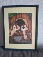 Knabbel en Babbel Litho 1995 - Ingelijst, Ophalen of Verzenden