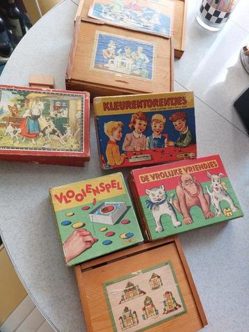 7 antieke spelen  beschikbaar voor biedingen