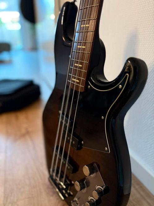 Basgitaar - Yamaha BB734A – Dark Coffee Sunburst – als nieuw, Muziek en Instrumenten, Snaarinstrumenten | Gitaren | Bas, Zo goed als nieuw