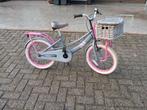 Meisjes fietsje 18", Fietsen en Brommers, Fietsen | Cruisers en Lowriders, Minder dan 47 cm, Ophalen, Gebruikt, Staal