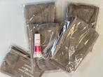 5 NIEUWE beige fleece Spa Bandeaux make-up Haarband, Ophalen of Verzenden, Nieuw, Beige, Dame