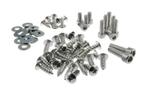 Beplatings schroefset Yamaha Aerox chrome 86609, Ophalen of Verzenden, 50cc-Scooterparts, Info@50cc-scooterparts.nl, Veen