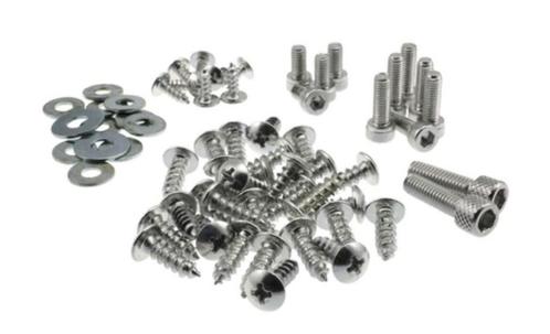 Beplatings schroefset Yamaha Aerox chrome 86609, Motoren, Tuning en Styling, Ophalen of Verzenden
