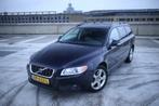 Betrouwbare, fijne Volvo V70 2.4 D5 136KW AUT 2007 Blauw, Auto's, Zwart, 179 €/maand, Blauw, Stationwagon