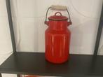 Vintage Rode Melkkan, Ophalen of Verzenden