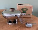 Chinese Fonduepan met Gelbrander & 4 Netjes, Ophalen of Verzenden, Zo goed als nieuw