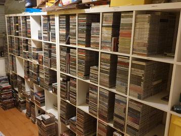 6500 cd's/muziekdvd's: partij-verzameling-collectie.

 beschikbaar voor biedingen