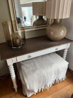 Brocante sidetables zeer oud, Huis en Inrichting, Tafels | Sidetables, Ophalen of Verzenden, Zo goed als nieuw, 25 tot 50 cm, Rechthoekig