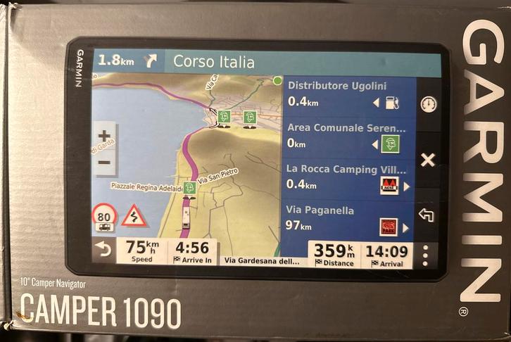 Garmin Camper 1090 Navigator - Camper navigatie, Auto diversen, Autonavigatie, Zo goed als nieuw, Ophalen of Verzenden