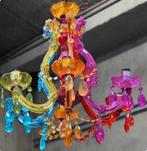 Gezellige gekleurde hanglamp, Huis en Inrichting, Lampen | Kroonluchters, Ophalen of Verzenden, Zo goed als nieuw