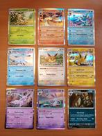Eeveelutions set van Prismatic Evolutions - incl. Eevee, Ophalen of Verzenden, Zo goed als nieuw, Meerdere kaarten, Foil