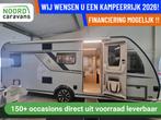 KNAUS SUDWIND 60 YEARS 580 QS STAPELBED + MOVER + DWARSBED, Caravans en Kamperen, 7 tot 8 meter, Bedrijf, Hordeur, Knaus