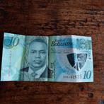 Bankbiljet Botswana 10 Pula, Postzegels en Munten, Bankbiljetten | Afrika, Ophalen of Verzenden, Overige landen, Los biljet