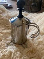 RVS Melkopschuimer - Handmatig, Ophalen of Verzenden, Gebruikt