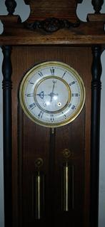 Antieke Duitse 2 gewichten HangKlok, Antiek en Kunst, Ophalen of Verzenden