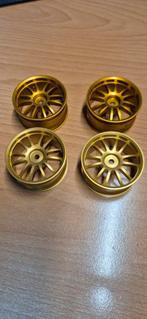 Gouden Velgen Set aluminium alloy, Hobby en Vrije tijd, Ophalen of Verzenden, Auto, Overige merken