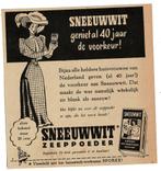 SNEEUWWIT geniet al 40 jaar de voorkeur ! 1949, Verzenden, Zo goed als nieuw, Overige typen