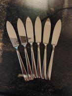 6 Vintage Vis Messen, Antiek en Kunst, Antiek | Bestek, Ophalen of Verzenden