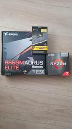 Ryzen 7 5700X3D, B550M Aorus Elite, DDR4 3600MHz, Computers en Software, Moederborden, DDR4, AM4, Ophalen of Verzenden, Zo goed als nieuw