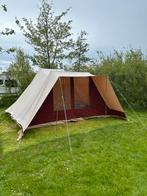 Esvo 6 katoenen piramide tent, Caravans en Kamperen, Tenten, Ophalen, Gebruikt, Tot en met 6