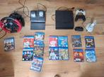 PS4 met stuurtje, Met 2 controllers, Ophalen of Verzenden, Met games, Slim