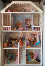 Kidkraft barbiehuis poppenhuis leeg voor €35,00 vol €70,00, Ophalen of Verzenden, Zo goed als nieuw