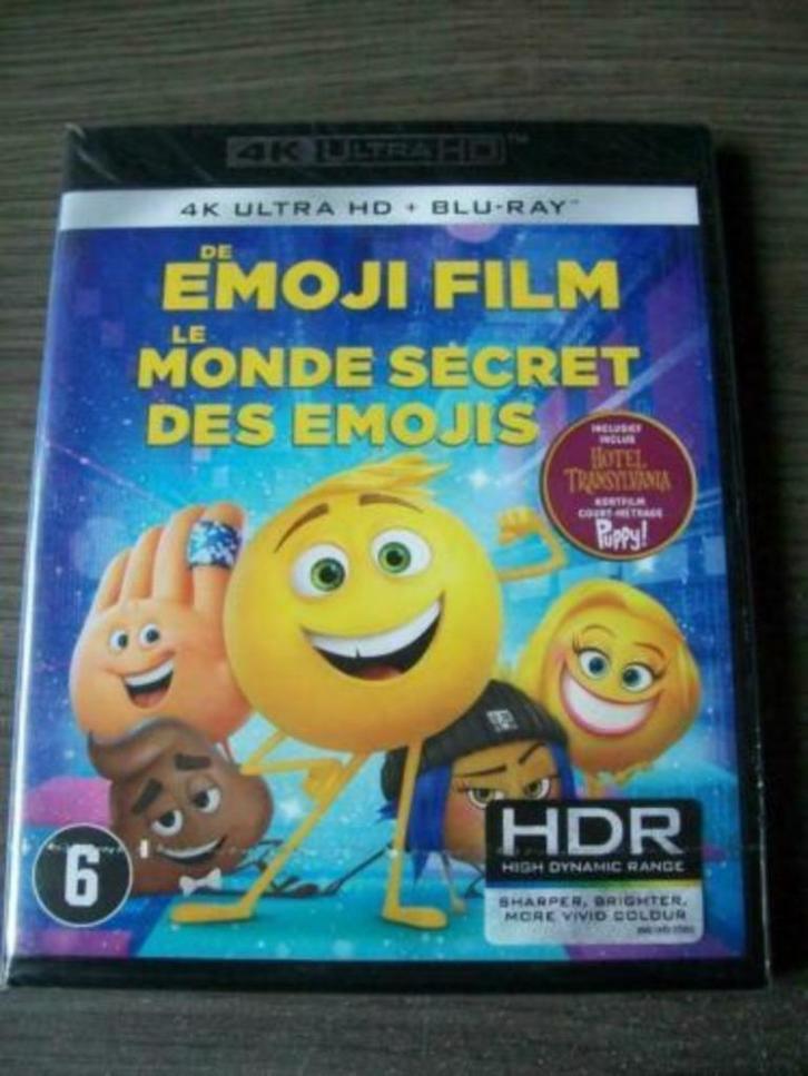Blu-ray (4K Ultra HD): De EMOJI Film (2-disc) nieuw in seal , Cd's en Dvd's, Blu-ray, Nieuw in verpakking, Tekenfilms en Animatie