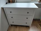 Ikea Hemnes witte commode met 3 lades, Huis en Inrichting, Kasten | Ladekasten, Overige materialen, Minder dan 50 cm, Ophalen of Verzenden