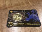 Coincard 2,5 euro België 75 jaar vrede, Ophalen of Verzenden, Losse munt