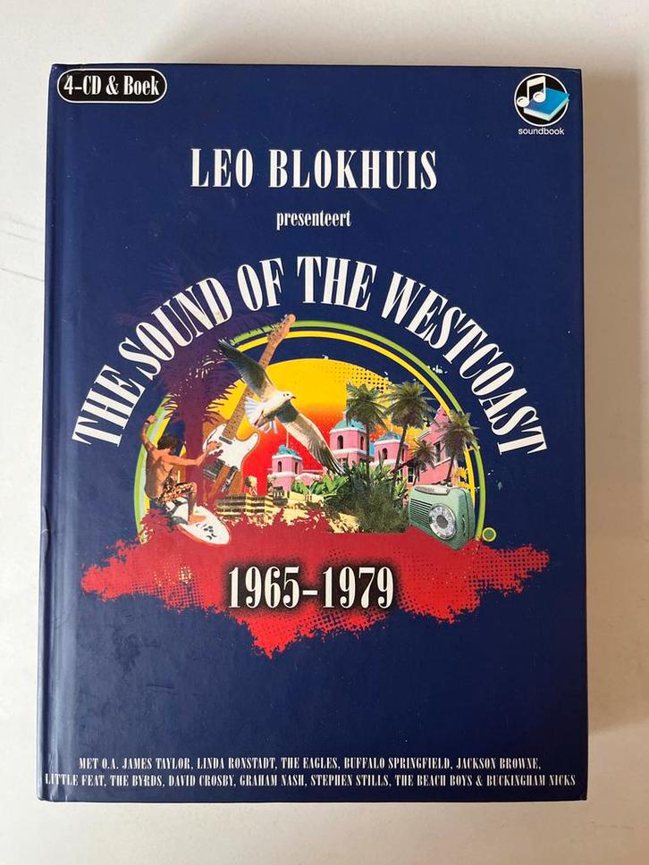 Leo Blokhuis - The Sound of the Westcoast (4CD + Boek), Cd's en Dvd's, Cd's | Rock, Zo goed als nieuw, Ophalen of Verzenden